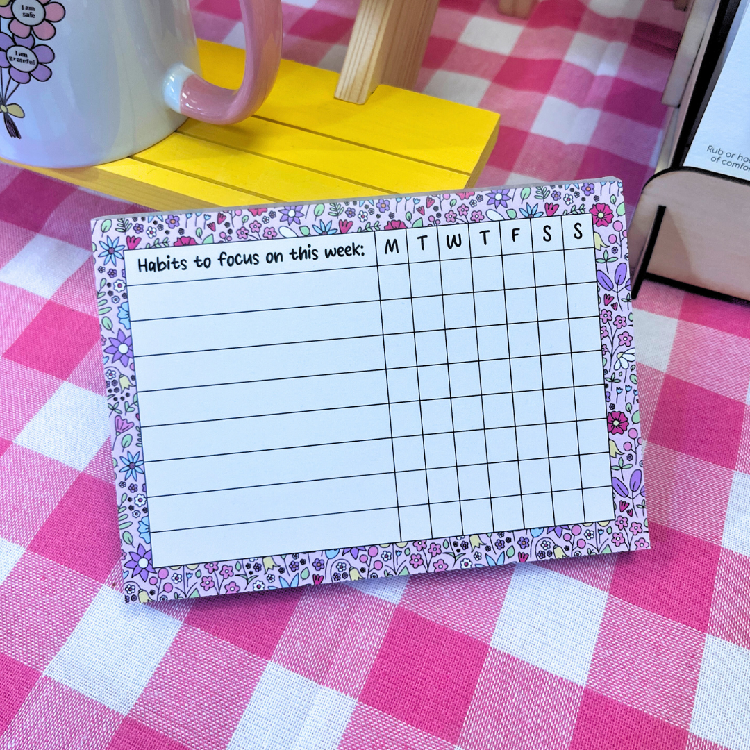 Habit Tracker Pad - A6