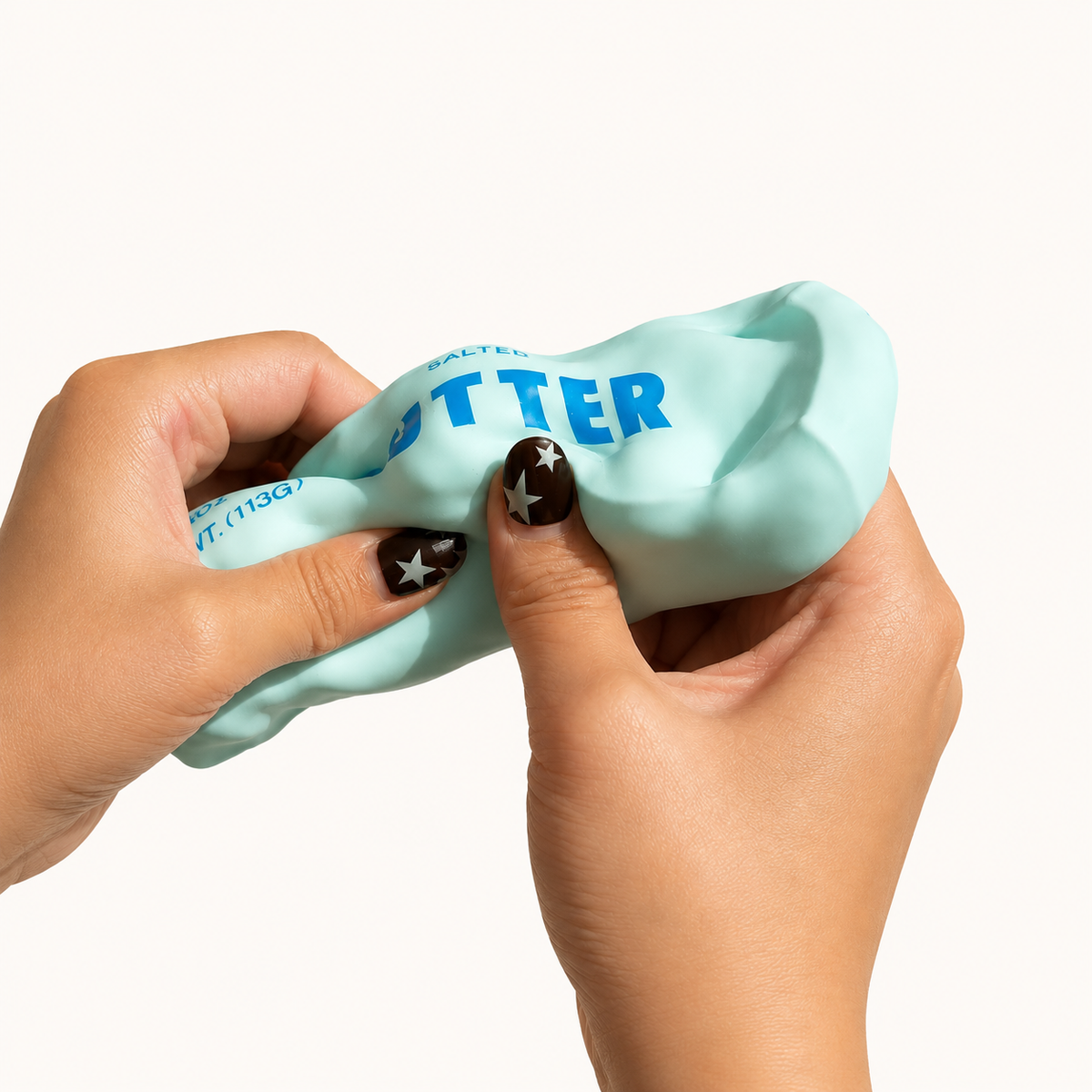 Butter Crunchy Squishy Toy, Stress Relief Fidget Squeeze Toy: Green
