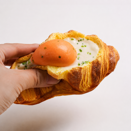 Egg Toast Squishy Stress Relief Toy | Slow Rising