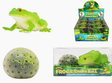 Frog With Squish Ball