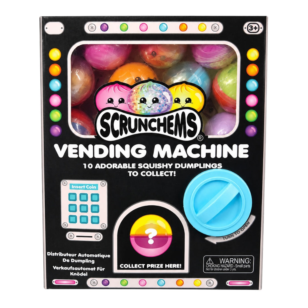 SCRUNCHEMS DUMPLING VENDING MACHINE