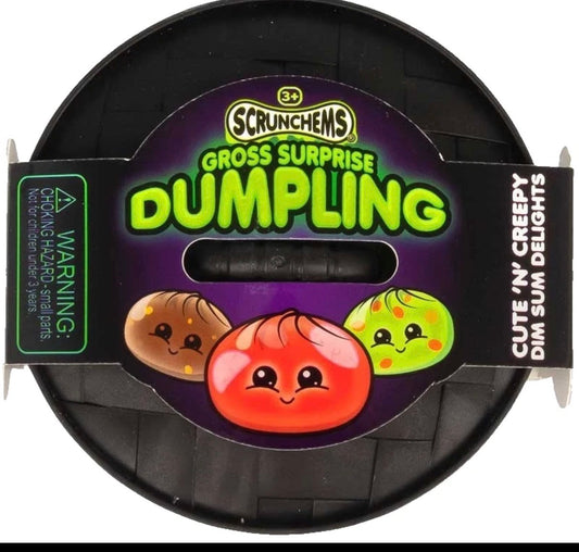 Scrunchems Gross Surprise dumpling (Halloween style)