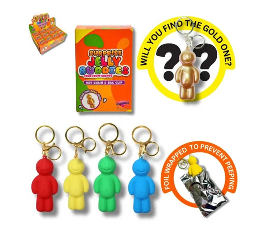 Jelly Buddies Keyring Blind Box
