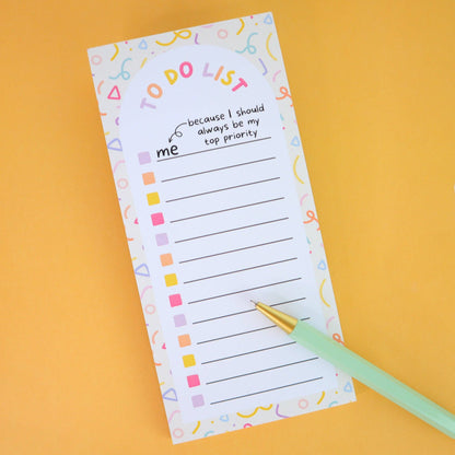 To Do List Notepad - I'm My Top Priority