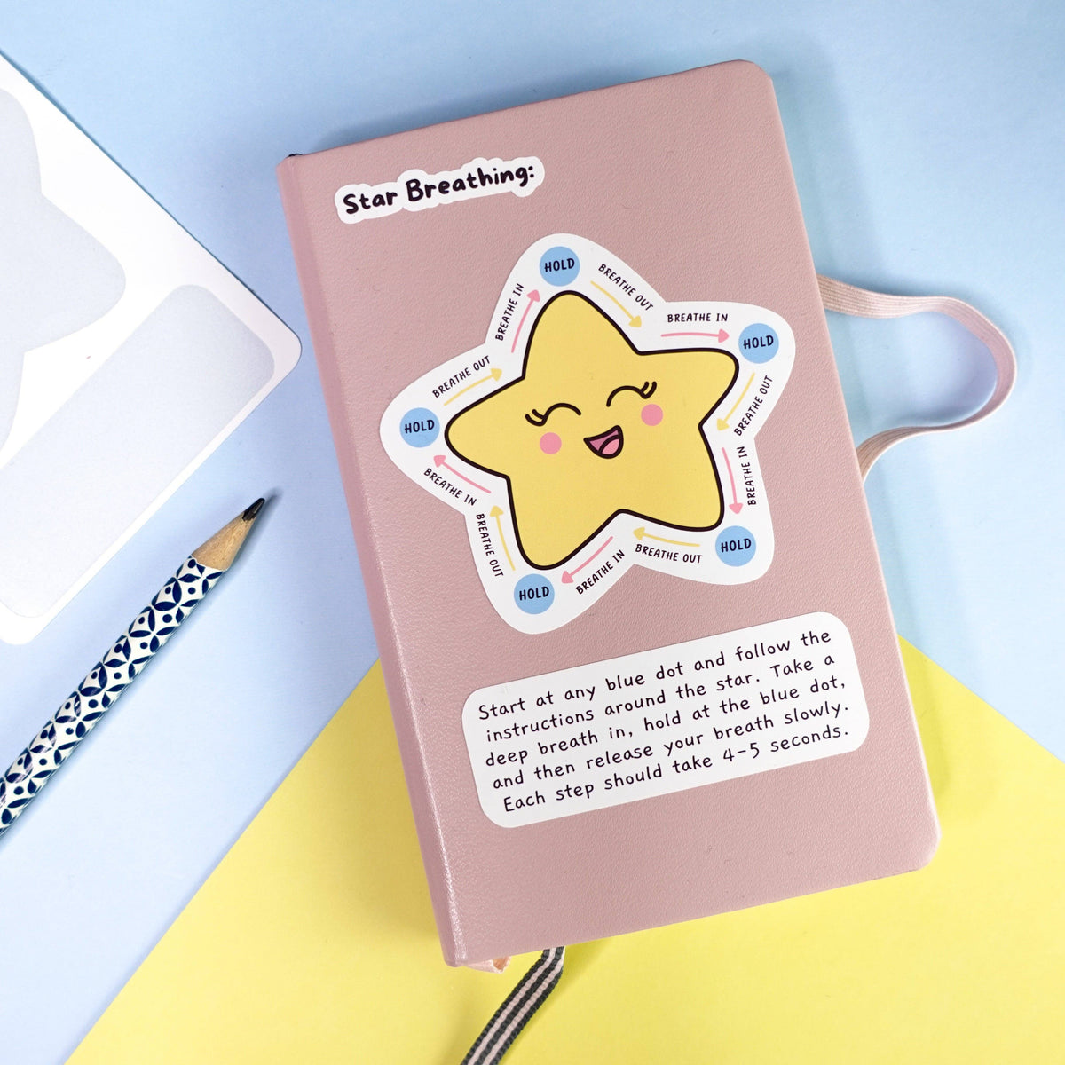 Star Breathing Sticker Sheet