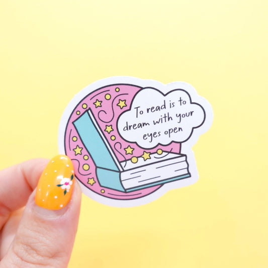 Bookish Dreams Sticker
